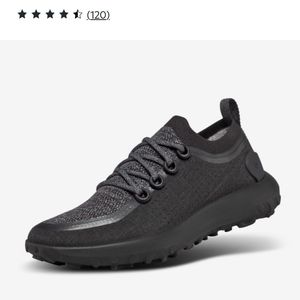 Allbirds Womens Trail Runners SWT Sz 10.5 Black/Gray